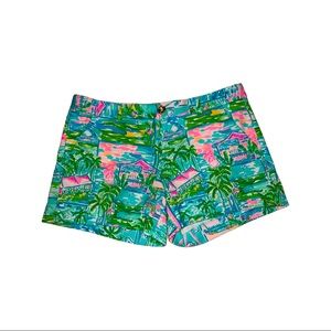 Lilly Pulitzer Honda Classic Callahan Like New Short Size 6